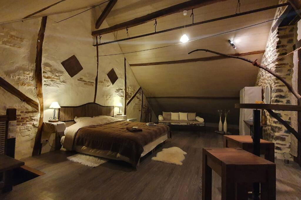 Unique Room With Great View In A Former Old Barn Troche Eksteriør bilde