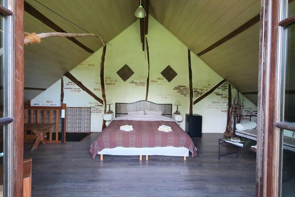 Unique Room With Great View In A Former Old Barn Troche Eksteriør bilde